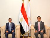 وزير التموين والتجارة الداخلية، يستقبل وزير الاستثمار والتجارة الخارجية ويبحثان أوجه التعاون المشترك بين الوزارتين.