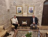 الحايك يستقبل سفيرة دولة فلسطين لدى التشيلي بابون