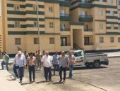 مسئولو ” الإسكان ” يتفقدون سير العمل بالمشروعات القومية بمدينة العبور الجديدة