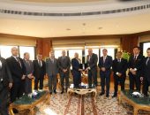وزير الطيران المدنى يستقبل وفد حزب حماة وطن لبحث اوجه التعاون المستقبلى