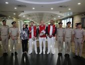 القوات المسلحة تستقبل أبنائها الرياضيين المشاركين ضمن قوام المنتخب المصرى لرياضة سيف المبارزة فى دورة الألعاب الأولمبية باريس 2024 وتقدم التهنئة للاعب المؤسسة الرياضية العسكرية محمـد السيد سامى لحصوله على الميدالية البرونزية …