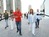 وزيرة التنمية المحلية تعقد أول مؤتمر صحفي عقب توليها المنصب بمشاركة الرئيس التنفيذي والعضو المنتدب للشركة المتحدة للخدمات الإعلامية