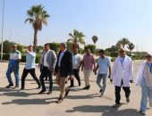 مساعد نائب رئيس هيئة المجتمعات العمرانية يتفقد مأخذ ومحطة تنقية مياه الشرب بمدينة ٦ أكتوبر