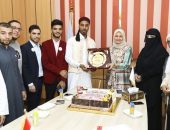 اتحاد الطلاب العرب بالأزهر الشريف يكرمون د. نهلة الصعيدي