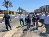 رئيس جهاز مدينة دمياط الجديدة يتفقد أعمال إحلال وإعادة تأهيل المرافق بالمنطقة الصناعية وصيانة الطرق