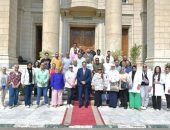 توافد وإقبال كبير على القافلة الشاملة لجامعة القاهرة في “رأس غارب” في إطار التحالف الوطني للعمل الأهلي التنموي