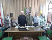 منطقة الإسكندرية الأزهرية تستقبل موفد مؤسسة البحث العلمي