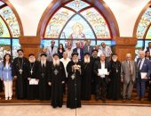 تكريم خريجي ٧ دفعات من إكليريكية طنطا بيد قداسة البابا