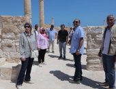 نائب الوزير والأمين العام للمجلس الأعلى للآثار يصطحبان 13 من سفراء دول العالم  بالقاهرة في جولة بمنطقة مارينا العلمين الأثرية