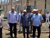 وزير الكهرباء والطاقة المتجددة يتفقد محطة توليد كهرباء السد العالي