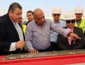 وزير الكهرباء والطاقة المتجددة يشارك فى بدء أعمال تركيب اول محول بمحطة الربط المصرى السعودى بمدينة بدر