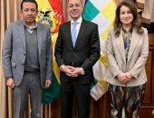 السفير المصري لدى بوليفيا يبحث سبل تعزيز التعاون في المجالات الاقتصادية والتجارية والاستثمارية مع نائب وزيرة الخارجية