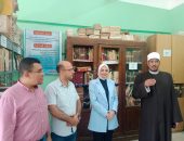رئيس منطقة كفر الشيخ الأزهرية يستقبل وفد قطاع المعاهد والبحث العلمي لترشيح مكتبة مركزية للمنطقة
