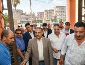 محافظ الشرقية  يتفقد أعمال إنشاء مبنى مجلس مدينة الحسينية الجديد ويتابع سير إنتظام العمل بالمركز التكنولوجي للمدينة