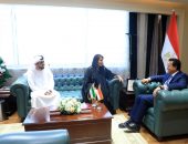 نائب رئيس مجلس الوزراء وزير الصحة يستقبل السفيرة الإماراتية بالقاهرة  لبحث سبل  التعاون المشترك في القطاع الصحي