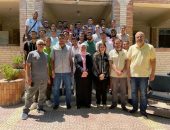 نشاط طلابي كبير لطلاب من أجل مصر بجامعة الأزهر في معسكر جمصة الصيفي للأنشطة الطلابية المنعقد بالتعاون مع هيئة الرقابة النووية