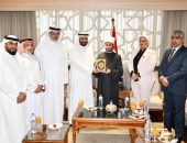 وزير الأوقاف يستقبل رئيس الاتحاد الحر لنقابات عمال البحرين والوفد المرافق له