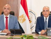 الدكتور سويلم والمهندس عطية يبحثان موقف المشروعات المائية بنطاق محافظة القليوبية