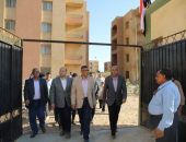 محافظ الجيزة : مشروع إسكان حضاري بقرية الديسمي بمركز الصف يضم ٣٢ عمارة سكنية لمتضرري السيول