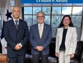 لقاء السفير المصري لدى بنما مع السيد الدكتور Fernando Boyd وزير الصحة في بنما