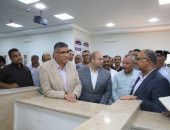 محافظ الجيزة يتفقد عدداً من المشروعات التنموية بقرية الودى بمركز الصف