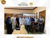 وزارة العمل : إستمرار نشر ثقافة السلامة والصحة المهنية بمنشآت الجيزة