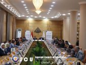 المجلس الأعلى لشئون الدراسات العليا والبحوث يعقد اجتماعه الدوري