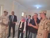 نائب محافظ دمياط ورئيس صندوق التنمية الحضرية يتفقدان مشروع تطوير عواصم المدن برأس البر