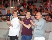 وزيرا الثقافة والشئون النيابية والرئيس التنفيذي للمتحدة يشهدون أوبريت “العالم علمين” على المسرح الروماني بالمدينة التراثية ضمن فعاليات مهرجان العلمين الجديدة