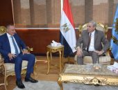 محافظ الغربية يستقبل رئيس صندوق التنمية الحضرية في مستهل زيارته للمحافظة