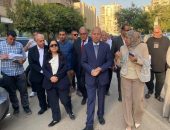 جولة تفقدية للسيد الدكتور/ إبراهيم صابر محافظ القاهرة لمتابعة أعمال إزالة المبانى المخالفة