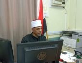 فضيلة الشيخ وسيم متولي، رئيس الإدارة المركزية لمنطقة دمياط الٱزهرية، يشارك  فى الاجتماع الخاص بامتحانات الشهادة الثانوية الأزهرية الدور الثاني