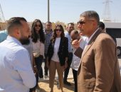 محافظ الجيزة يتفقد نسب تنفيذ أعمال التطوير بمحيط المتحف المصرى الكبير وتحسين الصورة البصرية للطرق والمحاور المؤدية اليه