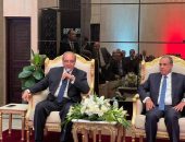 وزير الخارجية والهجرة وشئون المصريين بالخارج يعقد لقاءاً مع رموز الجالية المصرية وبعض المستثمرين المصريين في السعودية