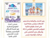 وزير الشباب والرياضة يشكر وزير الاتصالات ورئيس هيئة البريد علي اصدار طوابع تذكارية للمؤتمر الكشفي العالمي الـ 43 ولأبطال مصر الحاصلين علي ميداليات بأولمبياد باريس