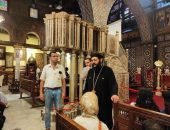 50 طفلًا من مشروع “بستان الإبداع” في زيارة للكنيسة المُعلقة