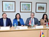 المرشح المصري لمنصب مدير عام اليونسكو يقوم بزيارة موريشيوس ويلتقي بعدد من كبار المسئولين في الدولة