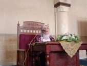 محاضرة سعادة الأستاذ الدكتور/ نهلة الصعيدي مستشارة فضيلة الإمام الأكبر لشؤون الوافدين، بالجامع الأزهر.