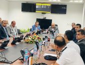 وزير الطيران المدني يتفقد  مبنى الركاب (1و 2) بمطار الغردقة الدولي لمتابعة إجراءات سير الركاب فى مرحلتى السفر والوصول ورصد  كافة المعوقات التى تواجههم لإيجاد الحلول المناسبة وسُبل تفاديها.