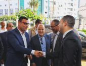 ‏محافظ كفر الشيخ يستقبل وزير الإسكان والمرافق والمجتمعات العمرانية لتفقد عدد من المشروعات بالمحافظة
