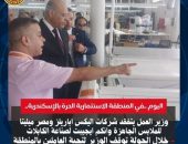 وزير العمل يتفقد شركات اليكس اباريلز ومصر ميليتا للملابس الجاهزة وانكم ايجيبت لصناعة الكابلات