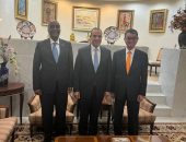 وزير الخارجية يلتقي بوزير الرقمنة الياباني علي هامش مشاركته في المجلس الوزاري للتيكاد