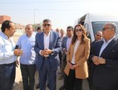 محافظ الجيزة يتفقد نسب تنفيذ الاعمال بمحور عمرو بن العاص بالمنطقة الرابطة مع الطريق الدائري الجنوبي