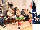 الفريق / أحمد خليفة رئيس أركان حرب القوات المسلحة يشهد المرحلة الرئيسية لتنفيذ مشروع مراكز القيادة التعبوى للأسطول الجنوبى بالقوات البحرية …