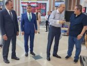 وزير الطيران المدني فى جوله مفاجئه بمطار العلمين الدولي للتأكد  من جاهزية المطار لاستقبال ضيوف مصر المشاركين بالمعرض