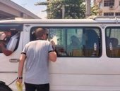 محافظة الجيزة تضبط ١٤٥ سيارة سرفيس غير ملتزمة بتعريفة الركوب المقررة ومخالفة خطوط السير المحددة “تقسيم الطريق” مع اتخاذ الإجراءات القانونية حيالهم