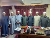 رئيس منطقة القاهرة الأزهريّة يستقبل قافلة الوعظ الدعوية المشتركة ( القاهرة- دمياط)