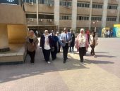 نائب رئيس جامعة الأزهر يتفقد أعمال الإنشاءات الجديدة بفرع البنات بمدينة نصر