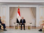 السيد الرئيس عبد الفتاح السيسي، يستقبل اليوم، الفريق أول “تشارلز براون” رئيس هيئة الأركان المشتركة الأمريكية والوفد المرافق له