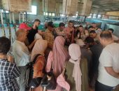 فعاليات اليوم الثاني للدورة التدريبية  في مجال “نظم استزراع وتفريخ اسماك المياه العذبة ” والتدريب العملي بمفرخ العباسة